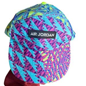 Air Jordan Retro Bell Air Fresh Prince 5 Panel Hat Adjustable Back Strap Unisex